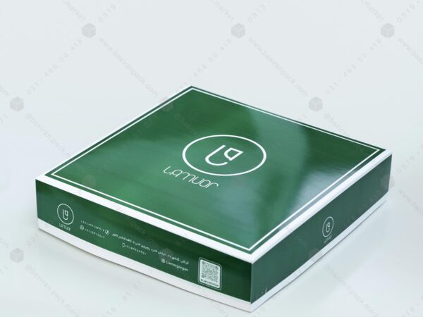 طراحی جعبه شیرینی لامور با چاپ اختصاصی