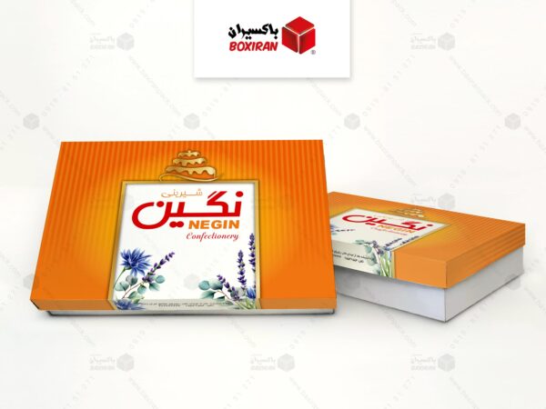 طراحی جعبه شیرینی